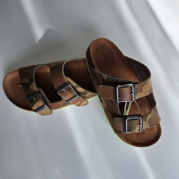 BOYS camouflage Slides US Size 1,2,9 - Picture 3 of 3